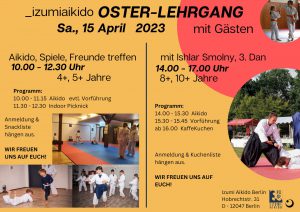 Oster Lehrgang Aikido Dachoyama Ishlar Smolny