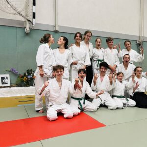 Die jungen Aikidoka im Ostseecamp
